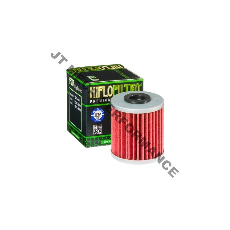 Filtro Olio Hiflofiltro HF204RC Per Moto MV Agusta Brutale 1078 RR 2009 - Dado 17mm, Alloggiamento Acciaio