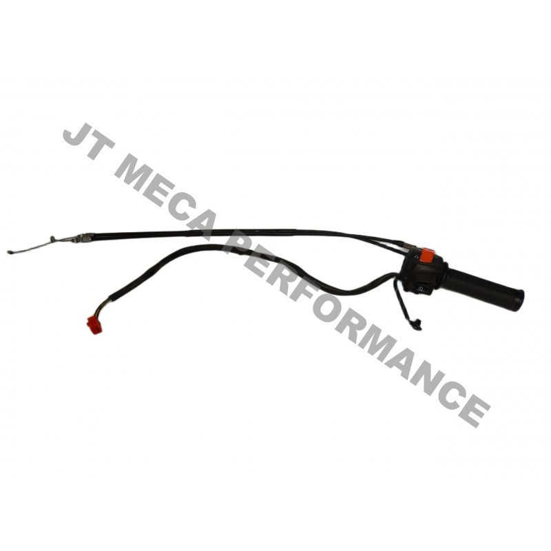 COMMODO DROIT AVEC CABLES DE GAZ HONDA 929 CBR 2000/2001 17910MCJ000 35013MCJ640 53140KY6000 17920MCJ000